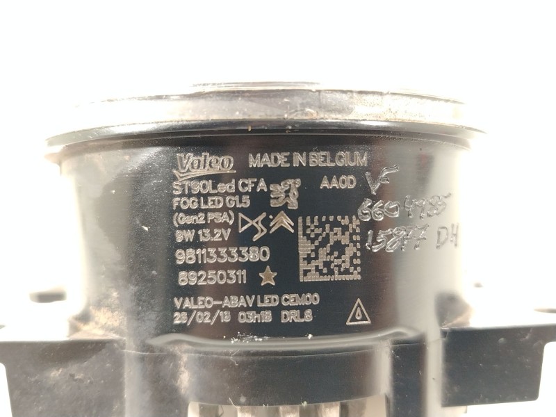 Recambio de faro antiniebla derecho para citroën ds3 (sa_) 1.6 bluehdi 100 referencia OEM IAM 9811333380  