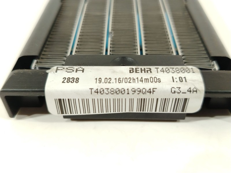 Recambio de resistencia calefaccion para citroën ds3 (sa_) 1.6 bluehdi 100 referencia OEM IAM 6436H5 T40338001 