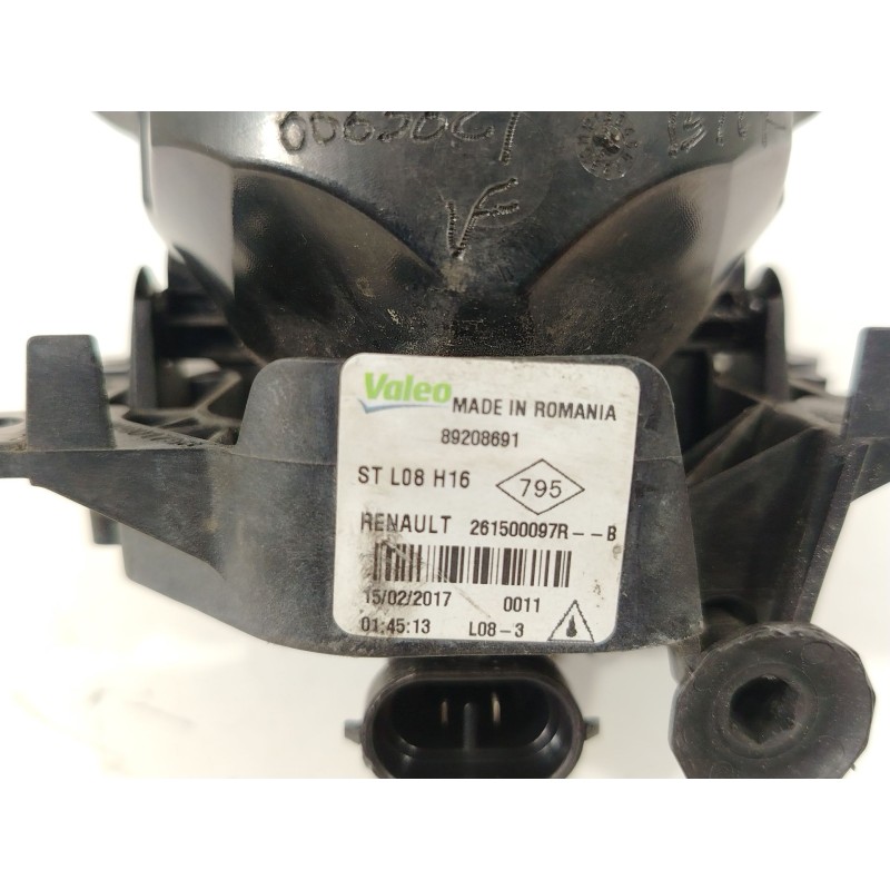 Recambio de faro antiniebla izquierdo para renault grand scénic iv (r9_) 1.5 dci 110 referencia OEM IAM 261500097R  