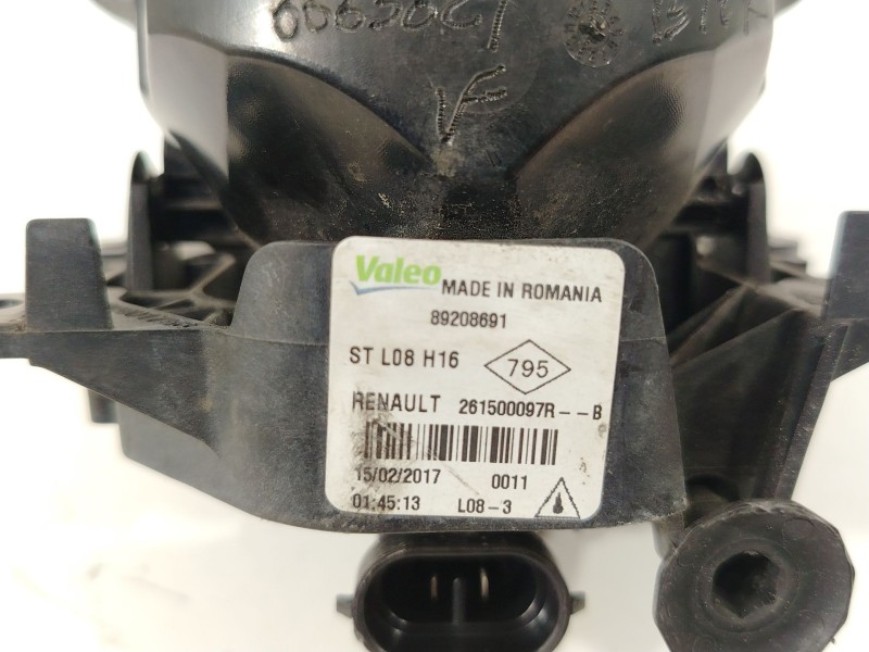 Recambio de faro antiniebla izquierdo para renault grand scénic iv (r9_) 1.5 dci 110 referencia OEM IAM 261500097R  