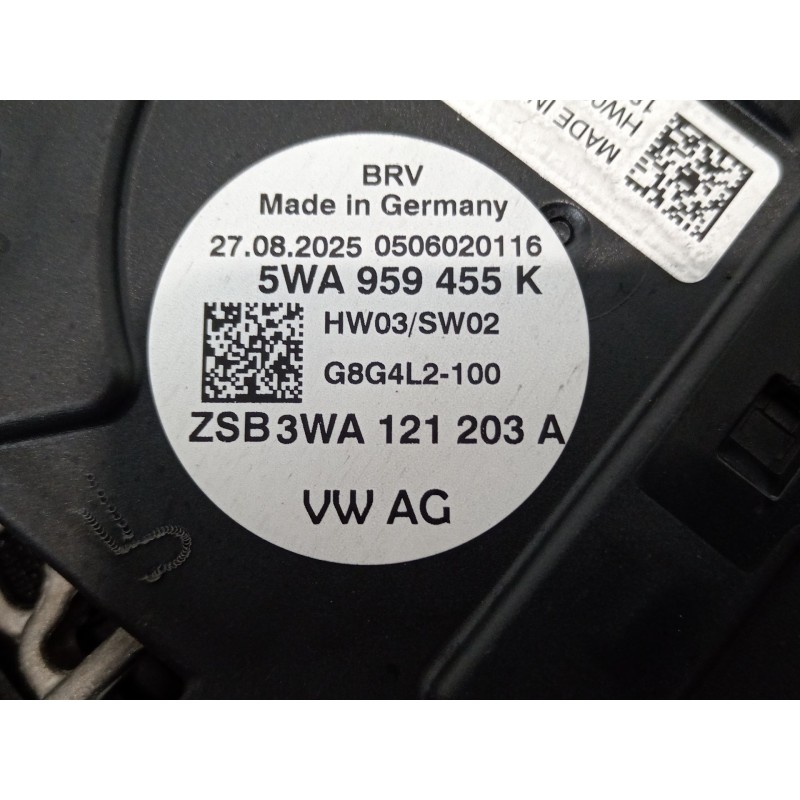 Recambio de electroventilador para cupra formentor (km7) 1.4 e-hybrid referencia OEM IAM 3WA121205 5WA959455K 
