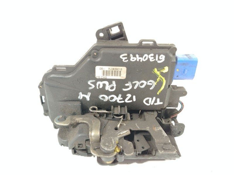 Recambio de cerradura puerta trasera derecha para volkswagen golf plus (5m1) bluemotion highline referencia OEM IAM 7L0839016  
