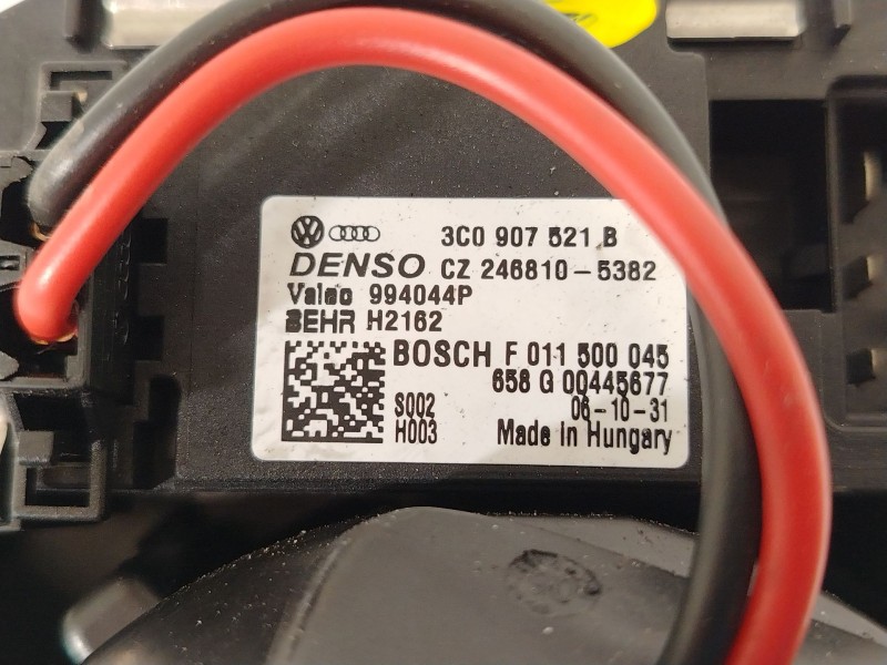 Recambio de ventilador calefaccion para audi a3 (8p1) 1.6 fsi referencia OEM IAM 1K1820015E 3C0907521B F011500045