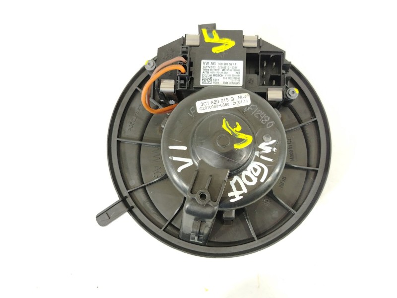 Recambio de ventilador calefaccion para volkswagen golf vi (5k1) advance bluemotion referencia OEM IAM 3C1820015Q 3C0907521F F01