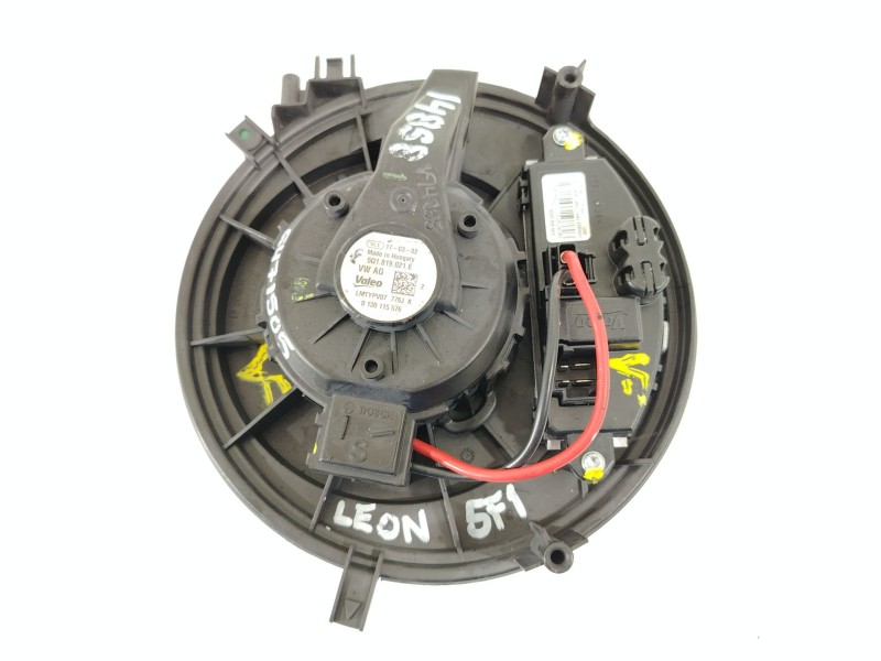 Recambio de ventilador calefaccion para seat leon (5f1) 1.6 tdi referencia OEM IAM 5Q1819021E 5Q0907521C 0130115576