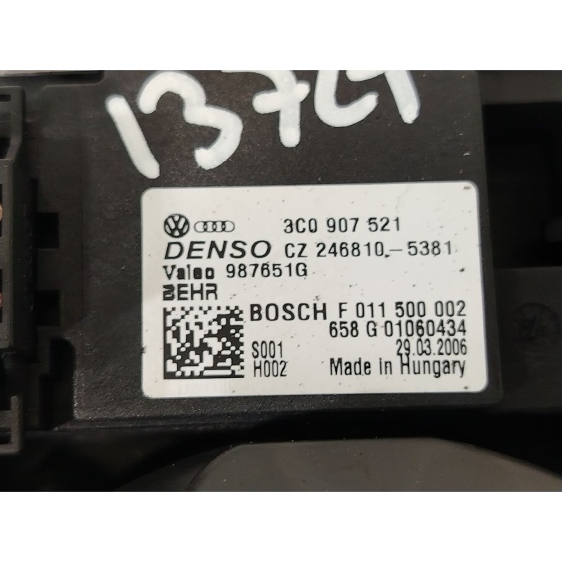 Recambio de ventilador calefaccion para volkswagen golf v (1k1) 2.0 tdi referencia OEM IAM 1K1820015D F994031P 3C0907521