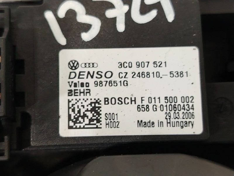 Recambio de ventilador calefaccion para volkswagen golf v (1k1) 2.0 tdi referencia OEM IAM 1K1820015D F994031P 3C0907521
