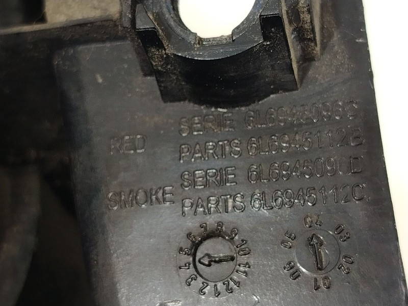 Recambio de piloto trasero derecho para seat ibiza iii (6l1) 1.2 referencia OEM IAM 6L6945112B 6L6945096C 6L6945258