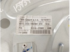 Recambio de elevalunas delantero izquierdo para hyundai ix35 (lm, el, elh) 1.7 crdi referencia OEM IAM 824702Y010 813102Y000  2