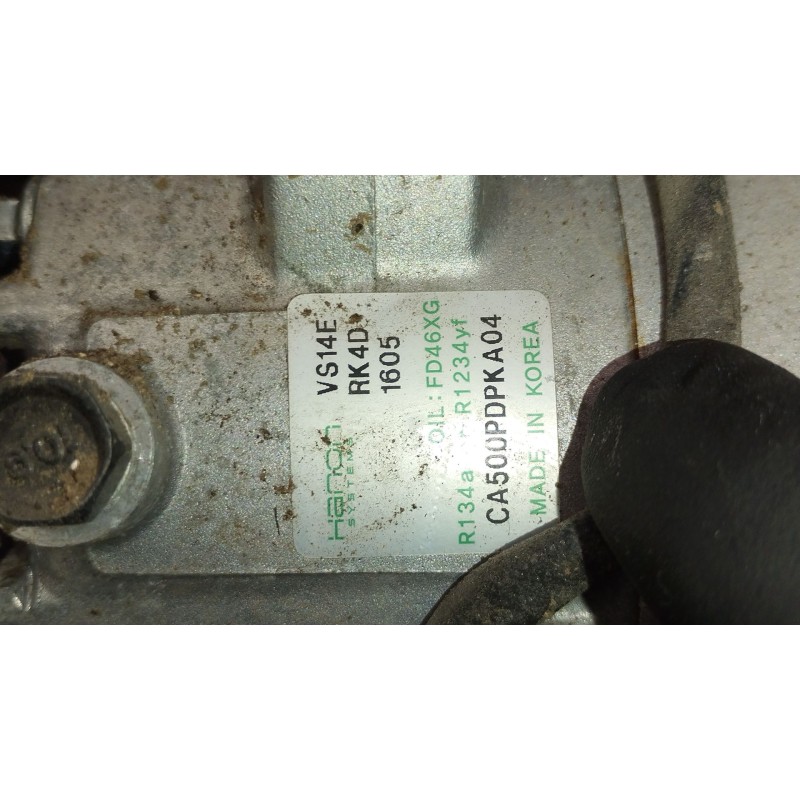 Recambio de compresor aire acondicionado para hyundai i30 (pde, pd, pden) 1.5 referencia OEM IAM CA500PDPKA04 97701G4500 