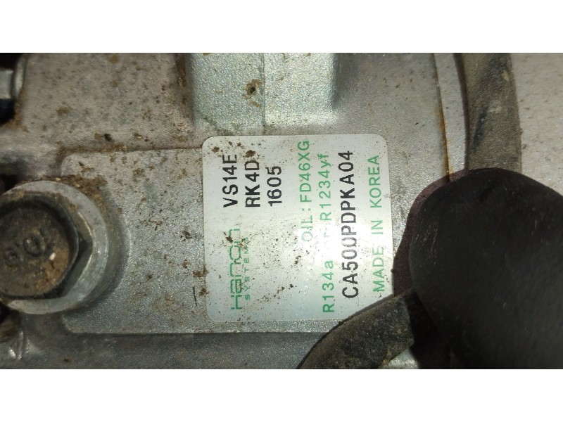 Recambio de compresor aire acondicionado para hyundai i30 (pde, pd, pden) 1.5 referencia OEM IAM CA500PDPKA04 97701G4500 