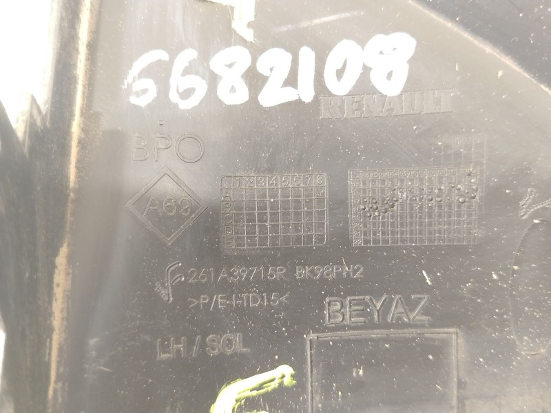 Recambio de rejilla paragolpes izquierda para renault clio iv (bh_) 1.5 dci 75 referencia OEM IAM 261A39715R  