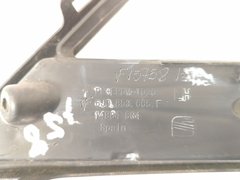 Recambio de rejilla paragolpes izquierda para seat ibiza iv (6j5, 6p1) 1.4 tdi referencia OEM IAM 6J0853665F  