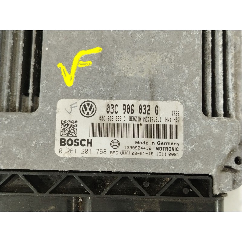 Recambio de centralita motor uce para volkswagen golf v (1k1) 1.4 tsi referencia OEM IAM 03C906032Q 0261201768 