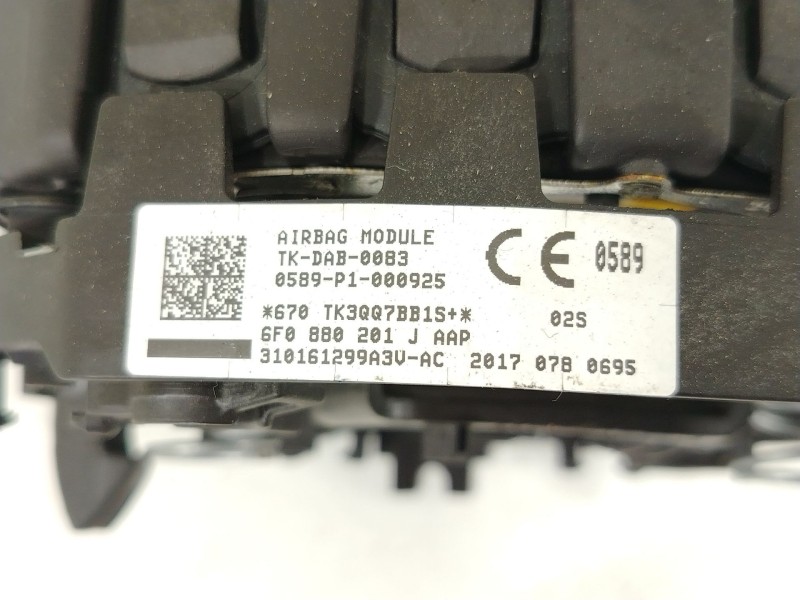 Recambio de airbag delantero izquierdo para seat leon (5f1) 1.6 tdi referencia OEM IAM 6F0880201J 6F0880201JAAP 