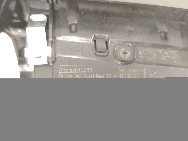 Recambio de rejilla aireadora para audi a3 sportback (8y) gy referencia OEM IAM 8Y1820902A 8Y1820902A6PS 