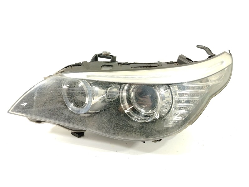 Recambio de faro izquierdo para bmw 5 touring (e61) 520 d referencia OEM IAM 7177741 5DV009000 63127177729