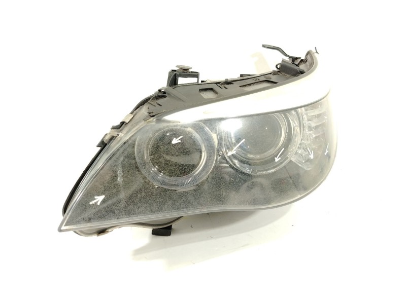 Recambio de faro izquierdo para bmw 5 touring (e61) 520 d referencia OEM IAM 7177741 5DV009000 63127177729