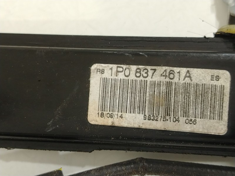 Recambio de elevalunas delantero izquierdo para seat leon (1p1) 1.9 tdi referencia OEM IAM 1P0837461A 1P0837401M 1T0959701AD