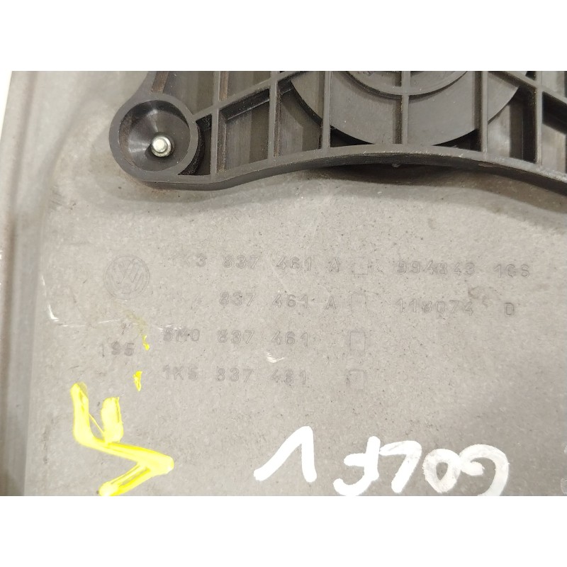 Recambio de elevalunas delantero izquierdo para volkswagen golf v (1k1) 1.9 tdi referencia OEM IAM 1K3837461A 1K0959793G 1K09597