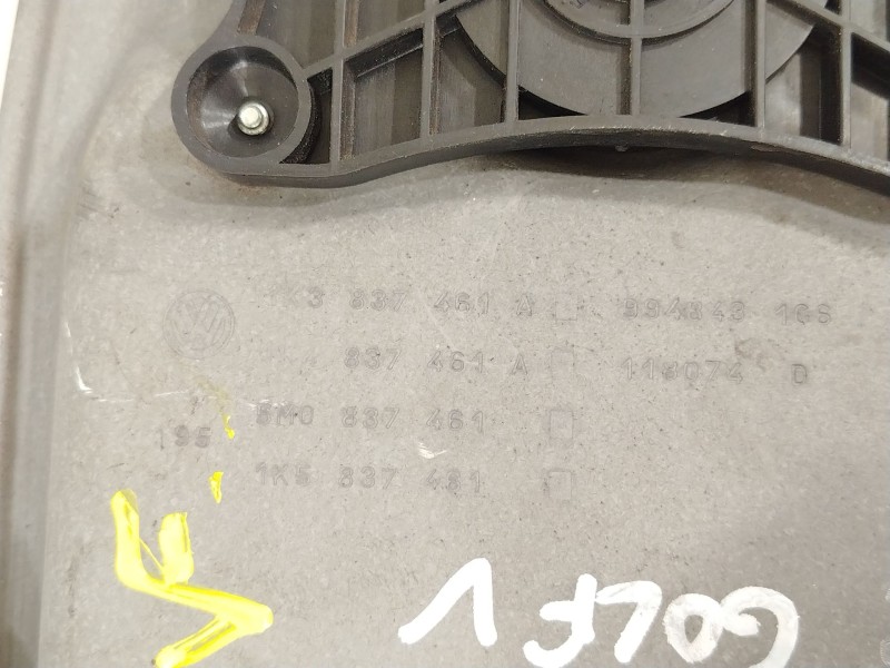 Recambio de elevalunas delantero izquierdo para volkswagen golf v (1k1) 1.9 tdi referencia OEM IAM 1K3837461A 1K0959793G 1K09597