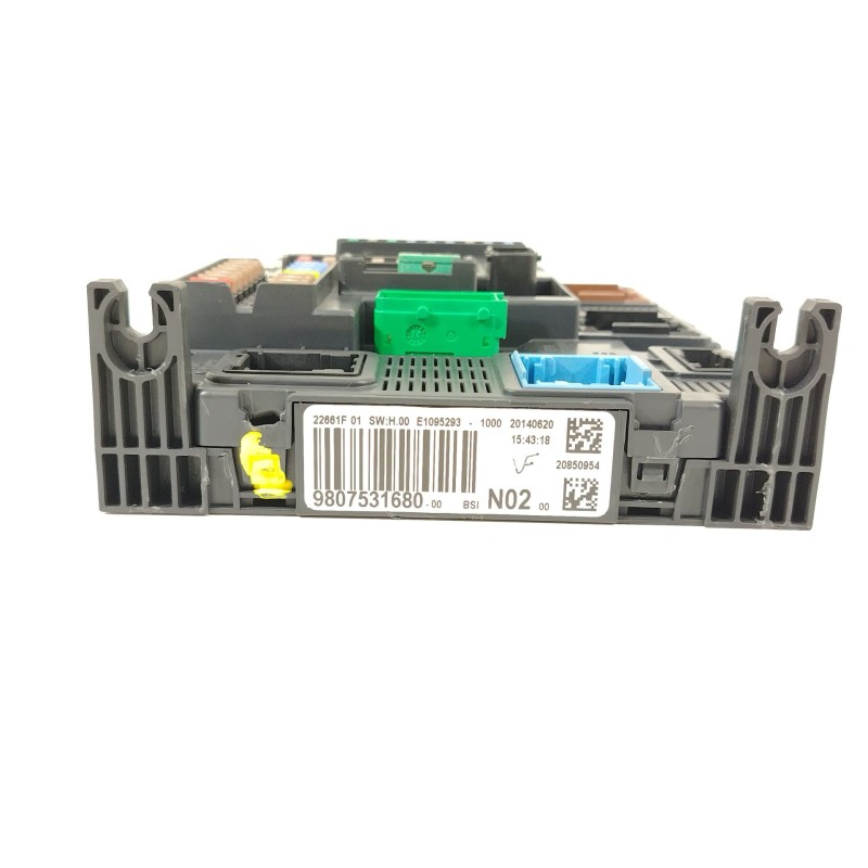 Recambio de caja reles / fusibles para citroën c4 cactus 1.6 hdi 90 referencia OEM IAM 9807531680 BSIN02 