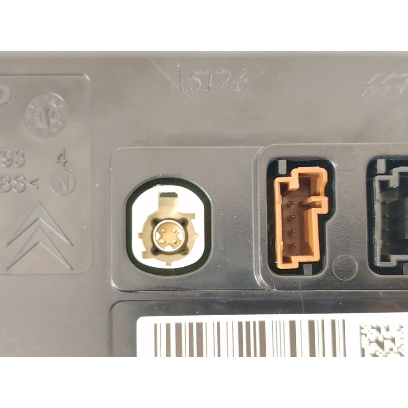 Recambio de pantalla multifuncion para citroën c4 cactus 1.6 hdi 90 referencia OEM IAM 9811486280  