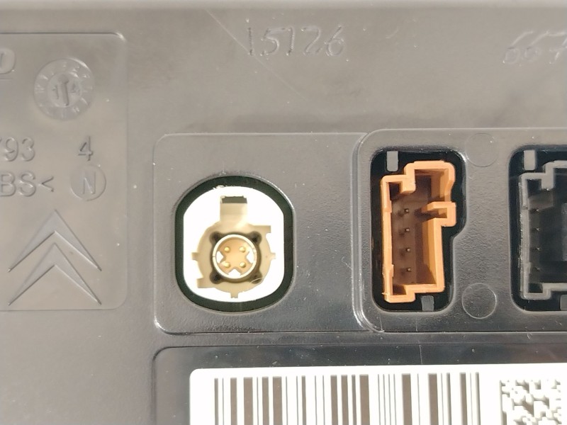 Recambio de pantalla multifuncion para citroën c4 cactus 1.6 hdi 90 referencia OEM IAM 9811486280  