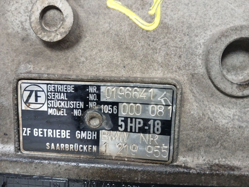 Recambio de caja cambios para bmw 5 (e34) 520 i 24v referencia OEM IAM 1219955 5HP18 1056000081