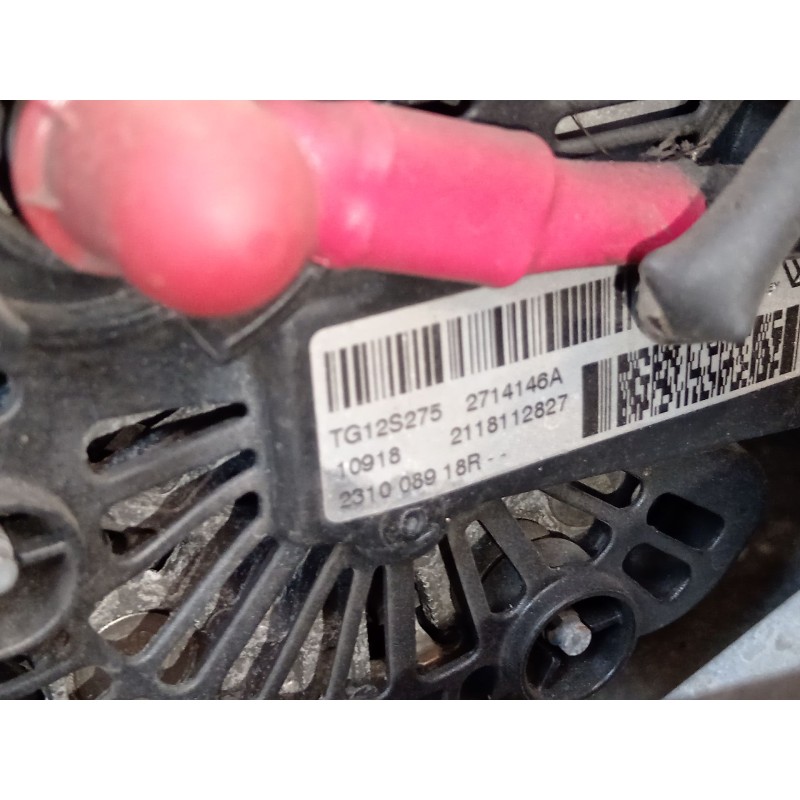Recambio de alternador para renault clio iv (bh_) 1.5 dci 75 referencia OEM IAM 231008918R TG12S275 2714146A