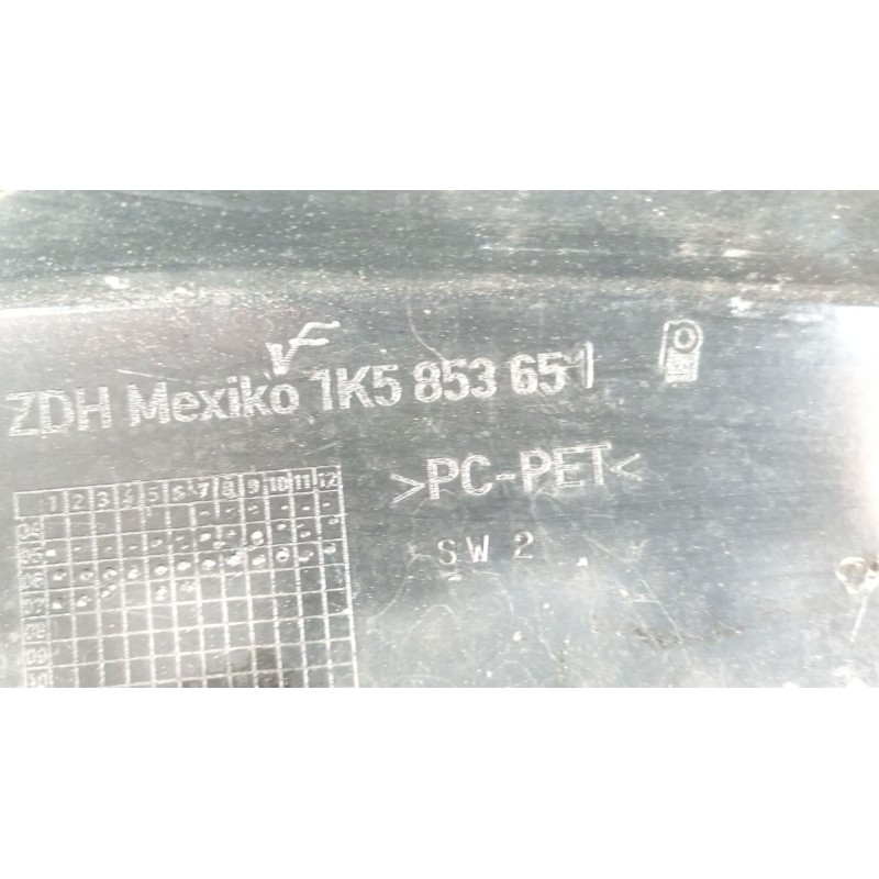 Recambio de rejilla delantera para volkswagen golf v variant (1k5) 1.9 tdi referencia OEM IAM 1k5853651P 1K5858651 1K5853600