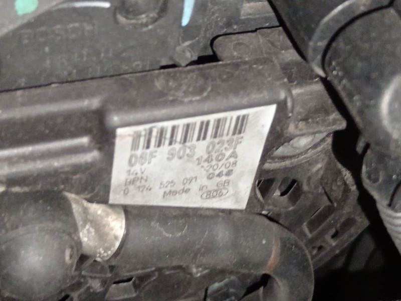 Recambio de alternador para seat leon (1p1) 1.9 tdi referencia OEM IAM 06F903023F 0124525091 