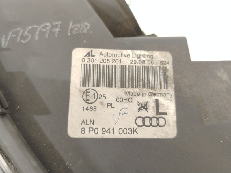 Recambio de faro izquierdo para audi a3 sportback (8pa) 2.0 tdi 16v referencia OEM IAM 8P0941003K 0301206201 