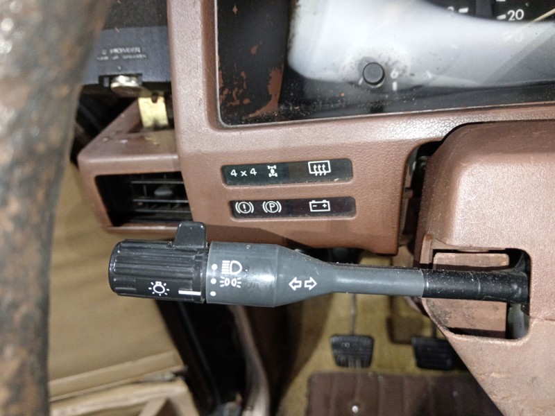 Recambio de mando luces para nissan patrol iii/2 hardtop (k260) 3.2 d referencia OEM IAM 25560C7100  