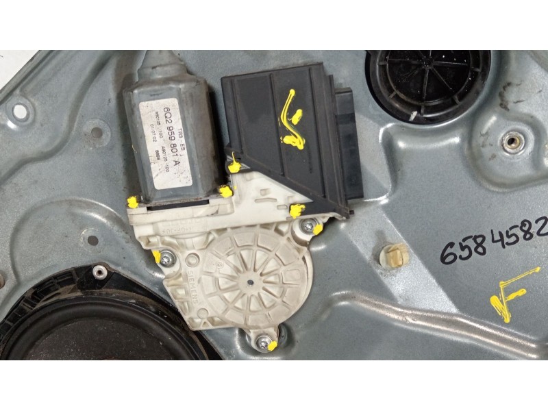 Recambio de elevalunas delantero derecho para seat ibiza iii (6l1) 1.9 tdi referencia OEM IAM 6L4837752AQ 6Q2959801A 6L4837756H