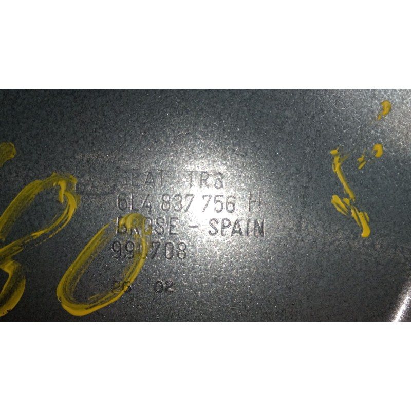 Recambio de elevalunas delantero derecho para seat ibiza iii (6l1) 1.9 tdi referencia OEM IAM 6L4837752AQ 6Q2959801A 6L4837756H
