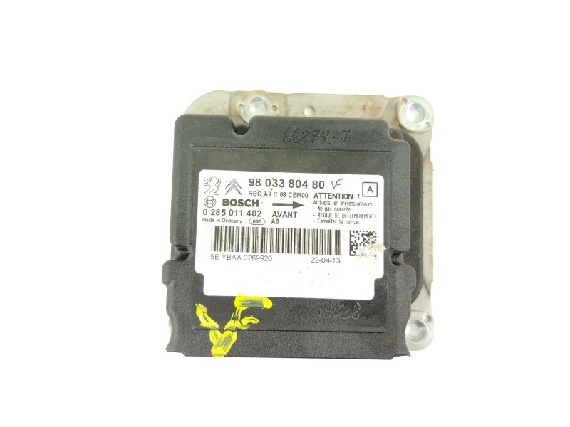 Recambio de centralita airbag para peugeot 208 i (ca_, cc_) 1.4 hdi referencia OEM IAM 9803380480  