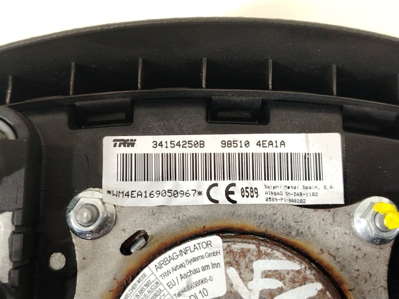 Recambio de airbag delantero izquierdo para nissan qashqai (j11) 360 referencia OEM IAM 985104EA1A  