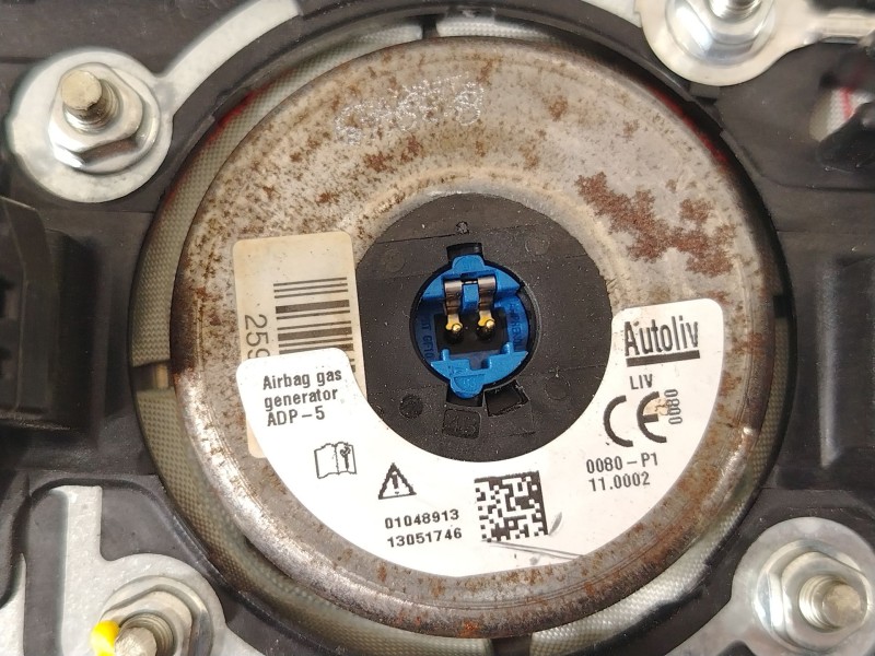 Recambio de airbag delantero izquierdo para peugeot 208 i (ca_, cc_) 1.4 hdi referencia OEM IAM 96728484ZD  