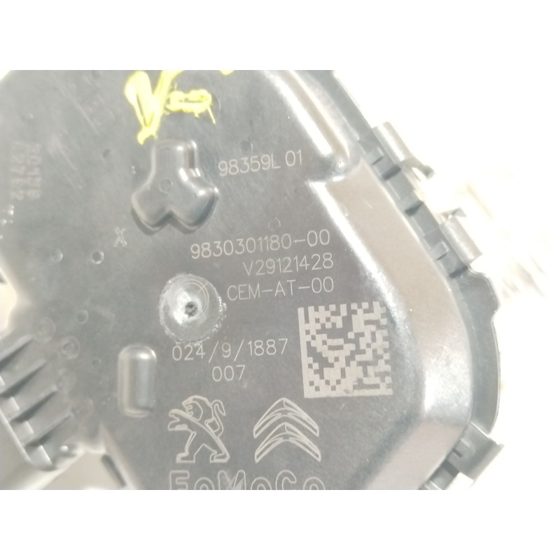 Recambio de caja mariposa para opel combo furgoneta/monovolumen (k9) 1.6 d referencia OEM IAM 9830301180 V29121428 W29121428