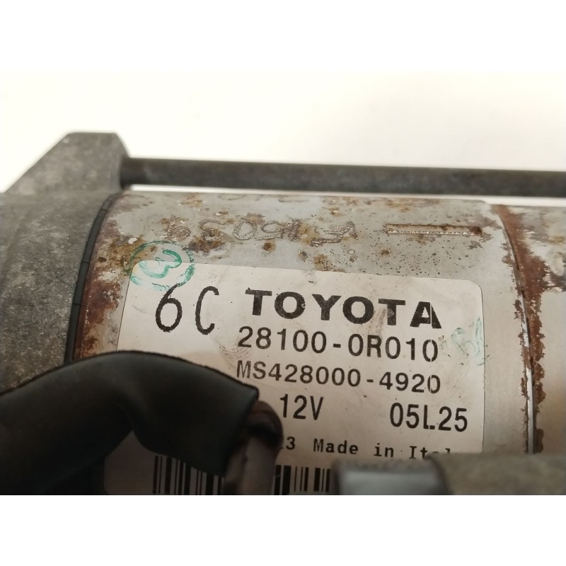 Recambio de motor arranque para toyota verso (_r2_) 2.0 d-4d (aur20_) referencia OEM IAM 281000R010 MS4280004920 