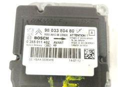 Recambio de centralita airbag para peugeot 208 i (ca_, cc_) 1.2 vti 82 referencia OEM IAM 9803380480   2