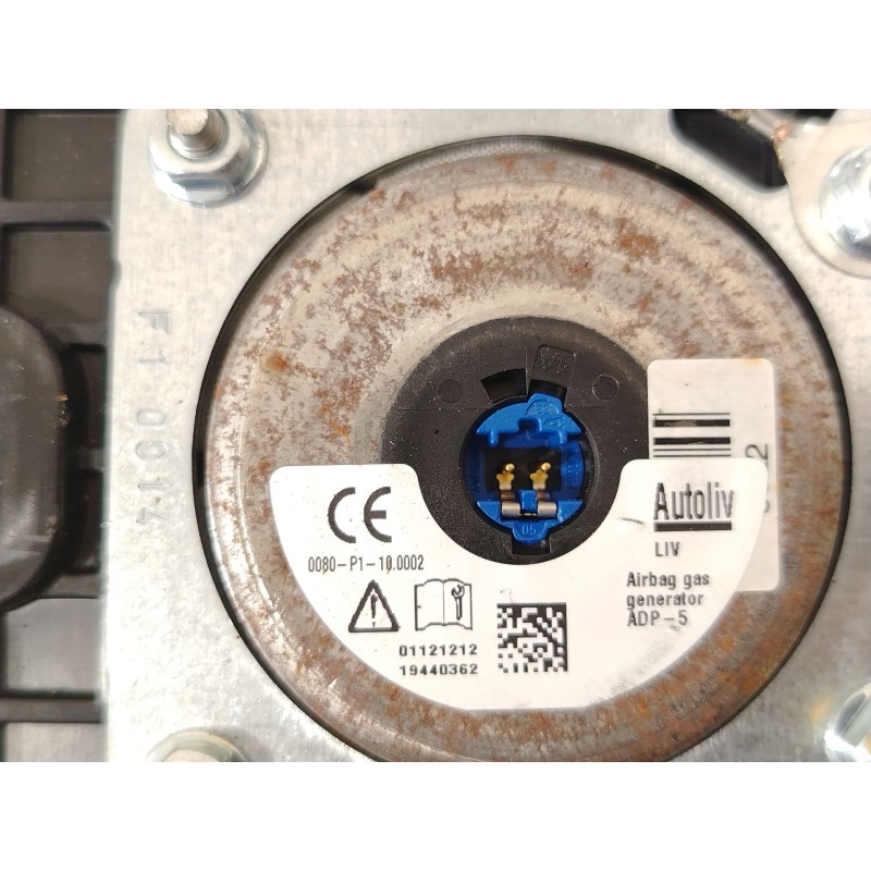 Recambio de airbag delantero derecho para peugeot 208 i (ca_, cc_) 1.2 vti 82 referencia OEM IAM 9672848580  