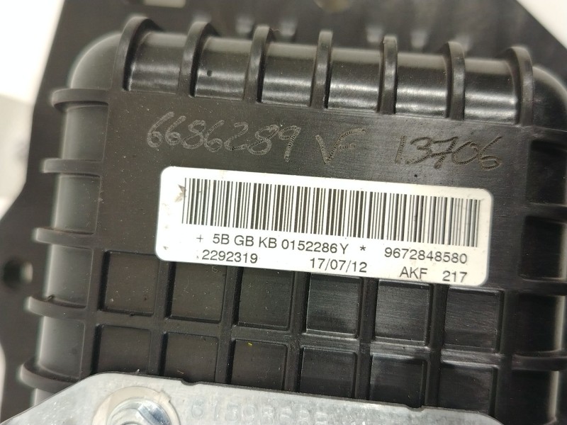 Recambio de airbag delantero derecho para peugeot 208 i (ca_, cc_) 1.2 vti 82 referencia OEM IAM 9672848580  