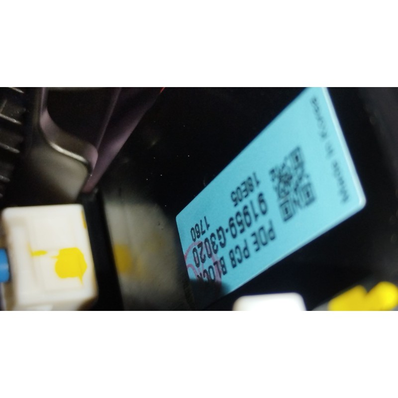 Recambio de caja reles / fusibles para hyundai i30 (pde, pd, pden) 1.0 t-gdi referencia OEM IAM 91959G3020  