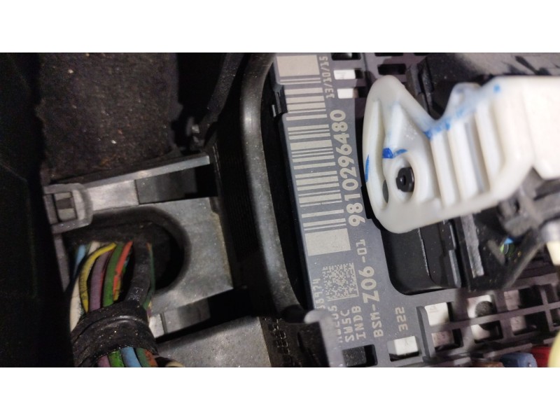 Recambio de caja reles / fusibles para citroën ds4 (nx_) 2.0 bluehdi 180 referencia OEM IAM 9810296480 BSMZ0601 