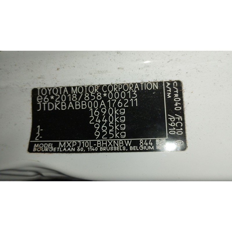 Recambio de motor completo para toyota yaris (_p21_, _pa1_, _ph1_) 1.5 hybrid (mxph11) referencia OEM IAM M15A  