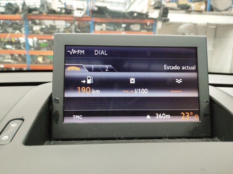 Recambio de pantalla multifuncion para peugeot 5008 (0u_, 0e_) 1.6 hdi referencia OEM IAM 96735367ZD  