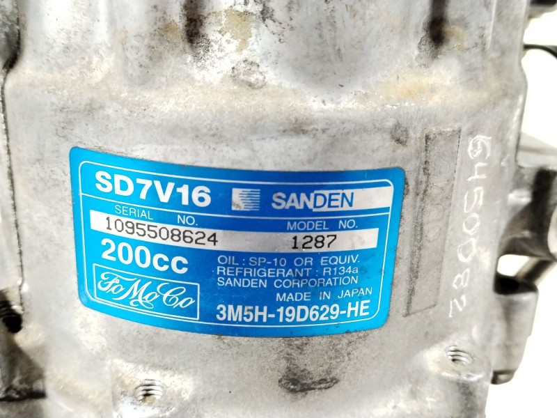 Recambio de compresor aire acondicionado para volvo s40 ii (544) 2.0 d referencia OEM IAM 3M5H19D629HE SD7V16 