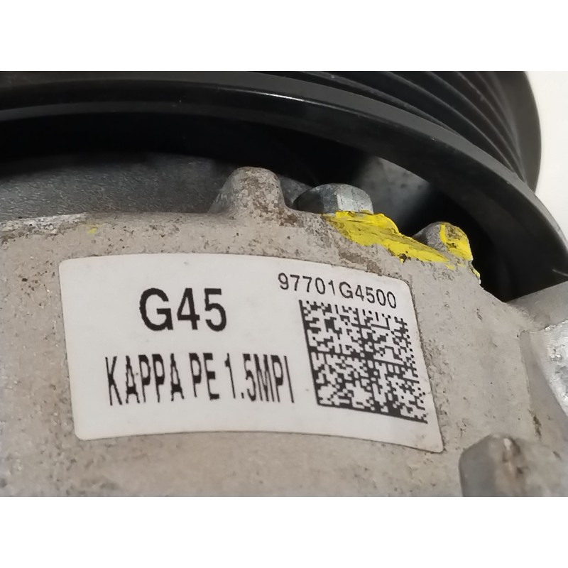 Recambio de compresor aire acondicionado para hyundai i30 (pde, pd, pden) 1.5 referencia OEM IAM CA500PDPKA04 97701G4500 